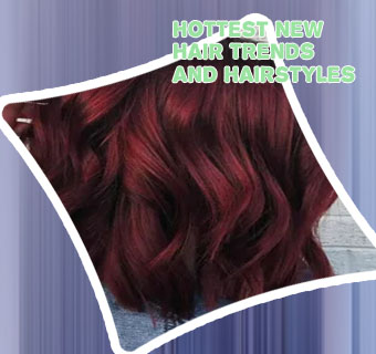 In trend hair colour
