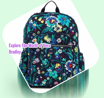 Vera bradley small makeup bag